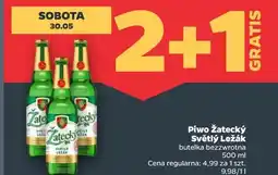 Netto Piwo Žatecký Světlý Ležák butelka bezzwrotna oferta