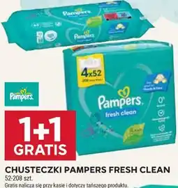 Stokrotka Chusteczki Pampers Fresh Clean oferta