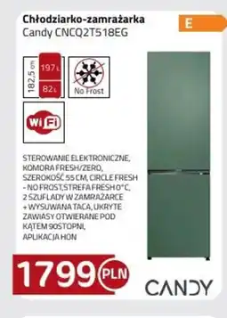 Kakto Candy Chłodziarko-zamrażarka CNCQ2T518EG oferta