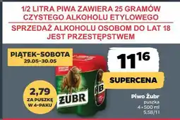 Netto Piwo Żubr puszka oferta