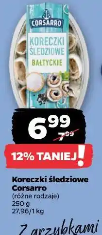 Netto Koreczki śledziowe Corsarro oferta