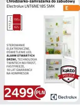 Kakto Electrolux Chłodziarko-zamrażarka do zabudowy LNT6NE18S smk oferta