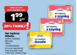 Netto Ser topiony Miletto oferta