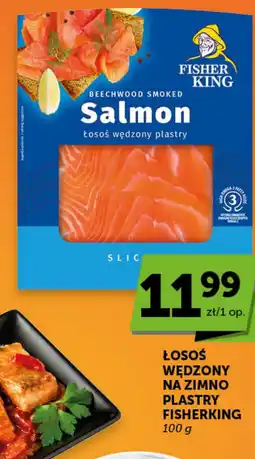 Groszek Fisher King Łosoś wędzony na zimno plastry oferta