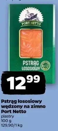 Netto Pstrąg łososiowy wędzony na zimno Port Netto oferta