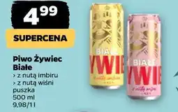 Netto Piwo Żywiec Białe z nutą imbiru z nutą wiśni oferta