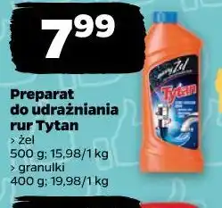 Netto Preparat do udrażniania rur Tytan oferta