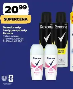 Netto Dezodoranty i antyperspiranty Rexona oferta