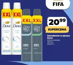 Netto Dezodorant w sprayu Dove oferta