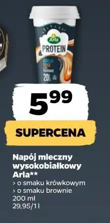 Netto Napój mleczny wysokobiałkowy Arla oferta