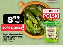 Netto Ogórki małosolne Tradycyjny Smak oferta