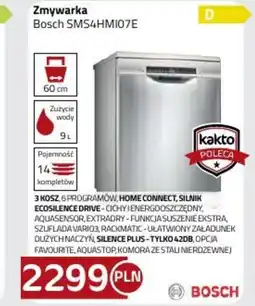 Kakto Bosch Zmywarka SMS4HMI07E oferta