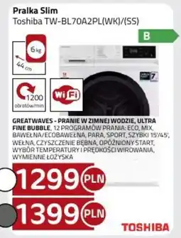 Kakto Toshiba Pralka Slim TW-BL70A2PL oferta