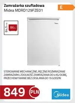 Kakto Midea Zamrażarka szufladowa MDRD129FZE01 oferta