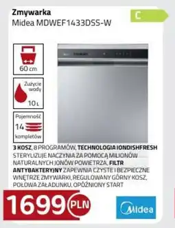 Kakto Midea Zmywarka MDWEF1433DSS-W oferta