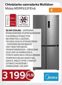 Kakto Midea Chłodziarko-zamrażarka Multidoor MDRF632FIE46 oferta