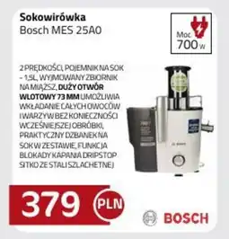 Kakto Bosch Sokowirówka mes 25A0 oferta