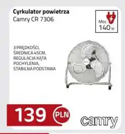 Kakto Camry Cyrkulator powietrza cr 7306 oferta