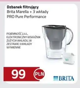 Kakto Brita Dzbanek filtrujący Marella + 3 wkłady pro Pure Performance oferta