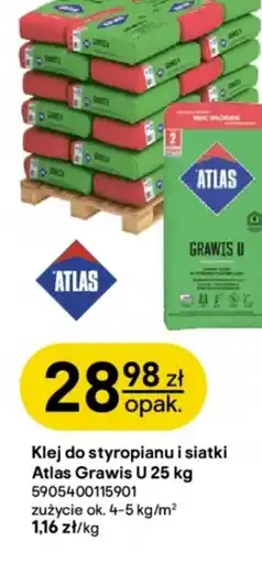 Castorama Atlas Klej do styropianu i siatki Grawis U oferta