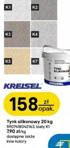 Castorama Kreisel Tynk silikonowy oferta