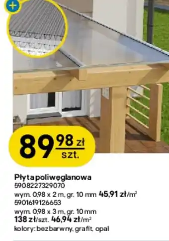 Castorama Płyta poliwęglanowa oferta
