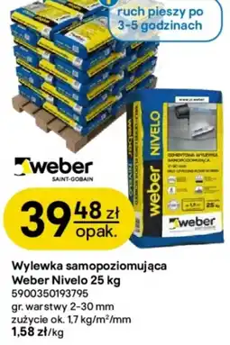 Castorama Weber Wylewka samopoziomująca Nivelo oferta