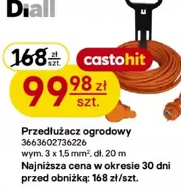 Castorama Diall Przedłużacz ogrodowy oferta
