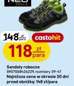 Castorama Neo tools Sandały robocze oferta