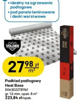 Castorama Volden Podkład podłogowy Heat Base oferta