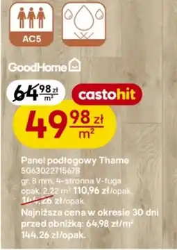 Castorama GoodHome Panel podłogowy Thame oferta