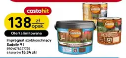 Castorama Sadolin Impregnat szybkoschnący oferta