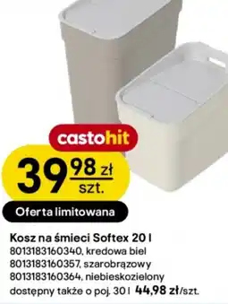 Castorama Kosz na śmieci Softex oferta
