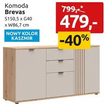 Black Red White Komoda Brevas oferta