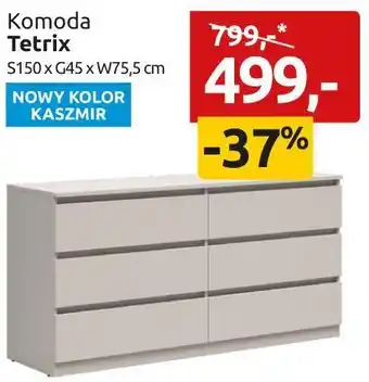 Black Red White Komoda Tetrix oferta
