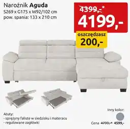 Black Red White Narożnik Aguda oferta