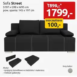 Black Red White Sofa Street oferta