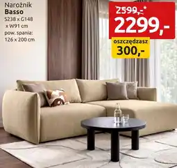 Black Red White Narożnik Basso oferta