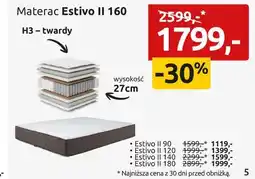 Black Red White Materac Estivo II 160 oferta