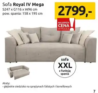 Sofa Royal IV Mega