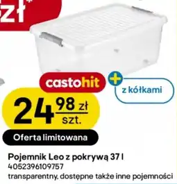 Castorama Pojemnik Leo z pokrywą oferta