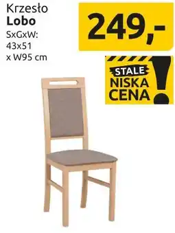 Black Red White Krzesło Lobo oferta