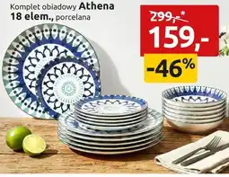 Black Red White Komplet obiadowy Athena 18 elem oferta