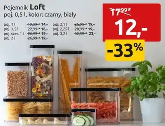Black Red White Pojemnik Loft poj oferta