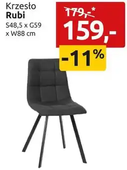 Black Red White Krzesło Rubi oferta