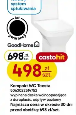 Castorama GoodHome Kompakt wc Teesta oferta