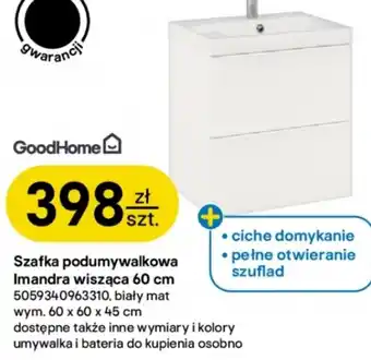 Castorama GoodHome Szafka podumywalkowa Imandra wisząca oferta