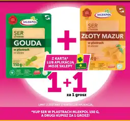 Groszek Ser w plastrach Mlekpol oferta
