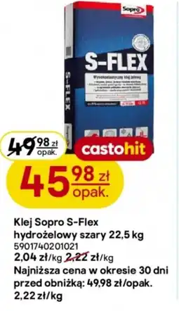 Castorama Sopro Klej S-Flex hydrożelowy szary oferta