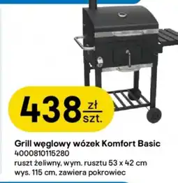 Castorama Grill węglowy wózek Komfort Basic oferta